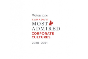电子化重新认证2021年加拿大最受尊敬的公司文化奖