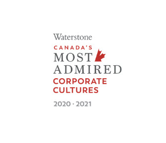 电子化重新认证2021年加拿大最受尊敬的公司文化奖